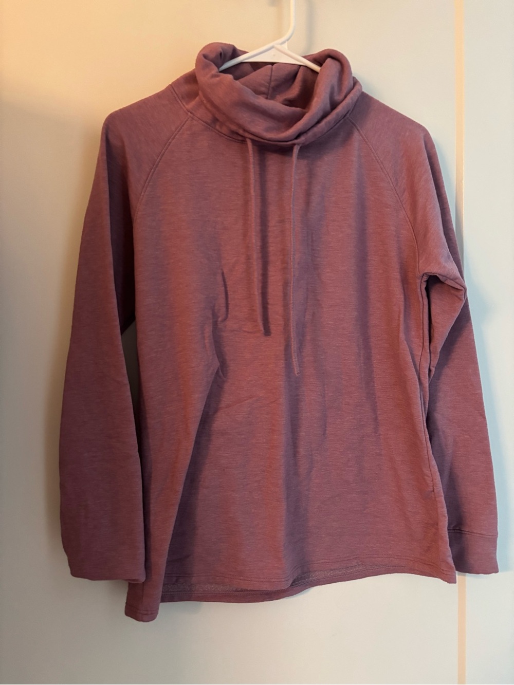 32 Degrees Dusty Rose Cowl Neck Pullover Hoodie